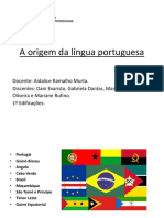 A Origem Da Língua Portuguesa