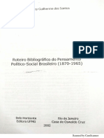 Wanderley Guilherme Dos Santos. "Paradgima e História: A Ordem Burguesa Na Imaginação Social Brasileira" PDF