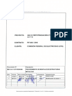 PROCEDIMIENTO DE MONTAJE ESTRUCTURAS