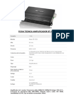 Ficha Tecnica Amplificador Bt4720