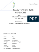 Cefalgia & Tension Type Headache: Laporan Kasus