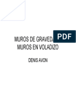 Muros Gravedad y Cantilever PDF