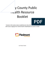 Henry County Public Health Resource Booklet - Thomas Taranto