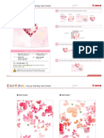 Pop-Up Greeting Card (Heart) : Card (Front) Card (Back) Card (Inside) Part (Heart)