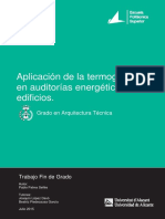 Aplicación de termografia en auditorias energéticas