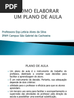 Como Elaborar Um Plano de Aula