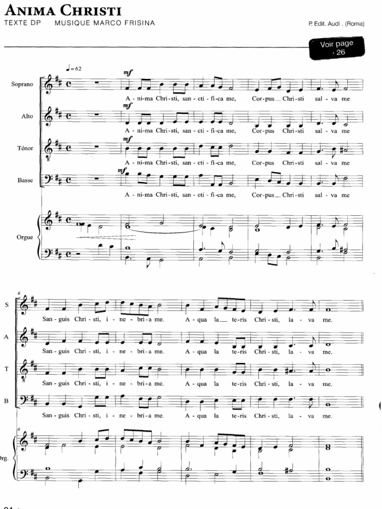 Anima Christi PDF | PDF