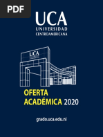 Oferta Uca 2020