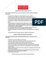 Requerimientos para El Ingreso A Planta PDF