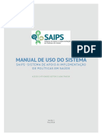 Manual de Uso Do Sistema Saips