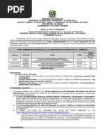 Edital mestrado cefet