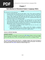 Dbms Solutions Chapter 7