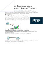 Melakukan Trunking Pada VLAN Di Cisco Packet Tracer