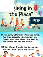 Biking in The Plaza