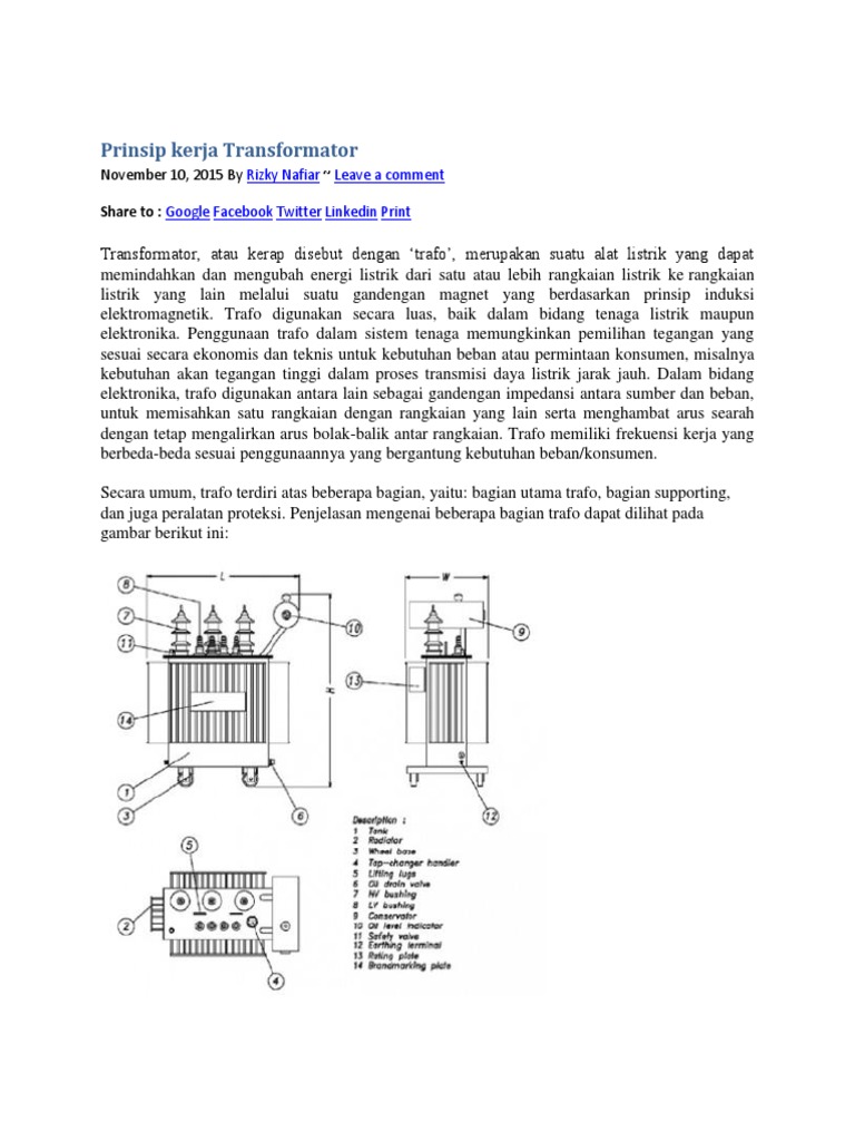 Tahanan Isolasi Menggunakan Metode Insulation Test Transformator | PDF