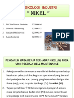 Toksikologi Industri (Nikel)
