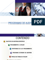 Programas de Auditoria