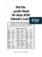 Booklet - Shaul Do Away 1 PDF