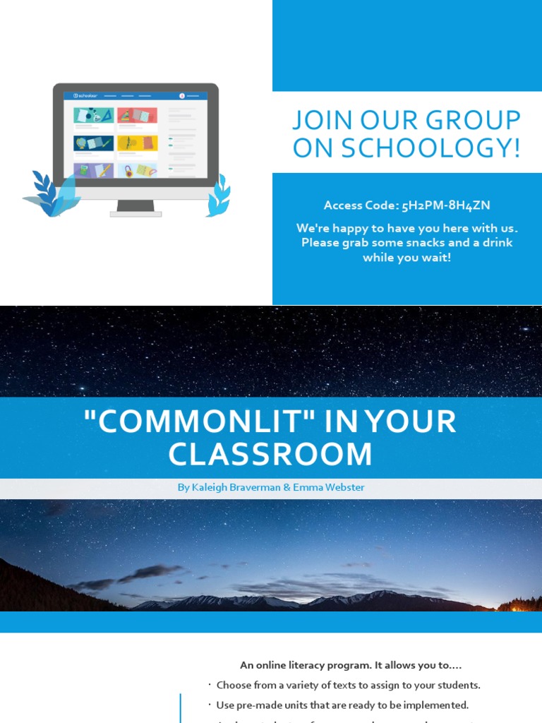 CommonLit: Enhancing Literacy Skills | PDF | Reading Comprehension ...