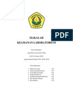 Makalah Keamanan Laboratorium