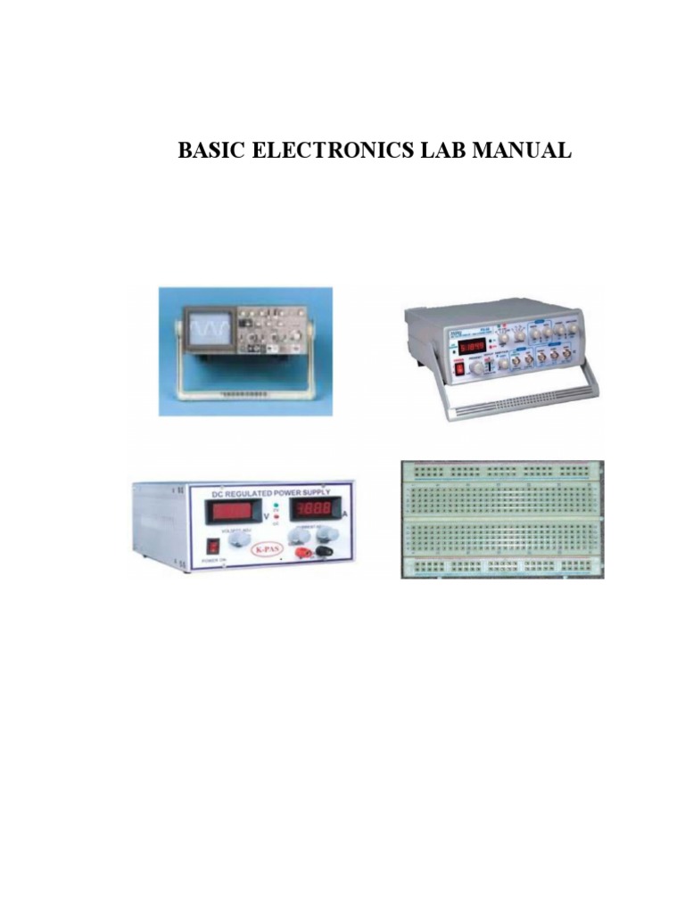 Basic Electroniclab Manual Circuit Diagram