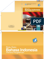 Buku Pegangan Guru Bahasa Indonesia SMP Kelas 8 Kurikulum 2013