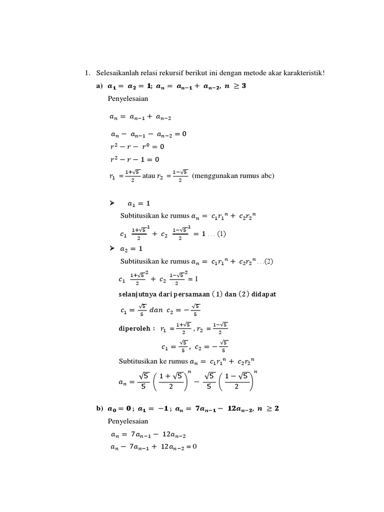 Kunci Jawaban Matematika Diskrit Bab 3