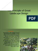 Principal of Landscape Design