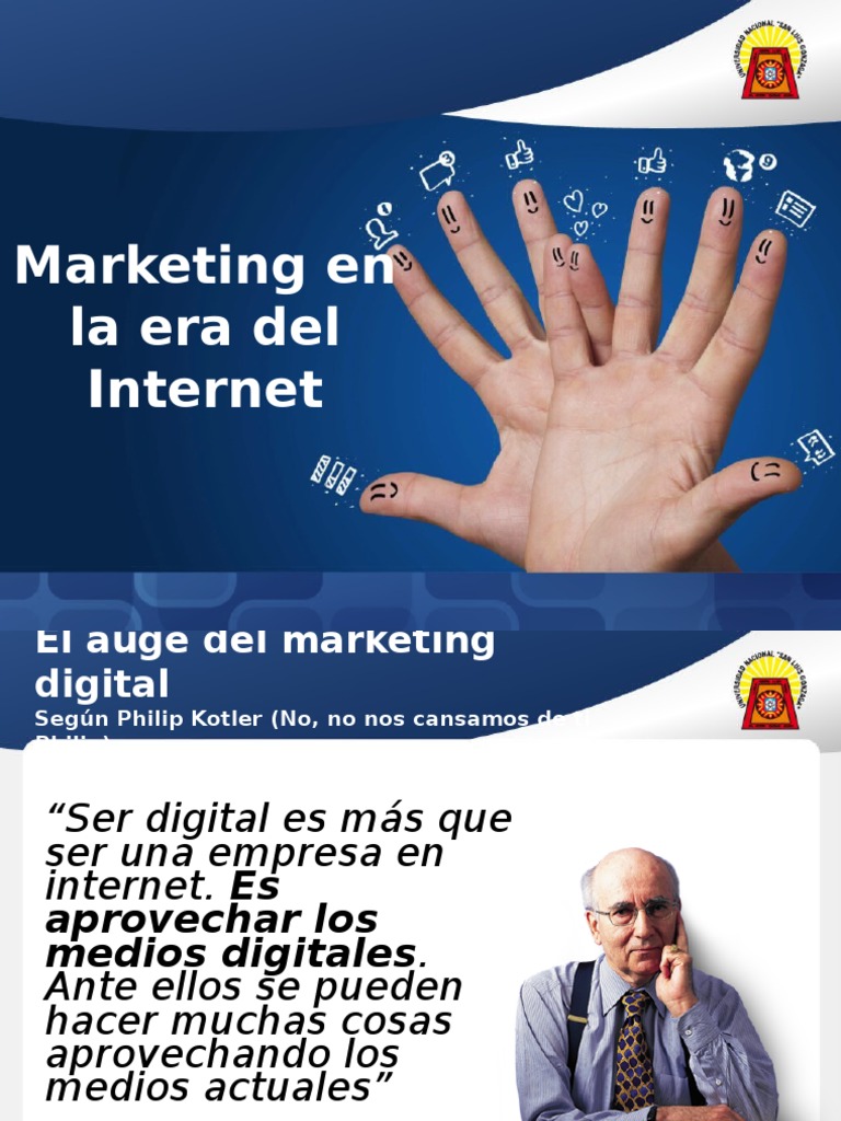 Marketing en La Era Del Internet | PDF | Marketing | Comercio electrónico