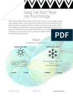 Choosing The Best Yarn For Your Design