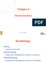 Thermochemistry: Dr. S. M. Condren