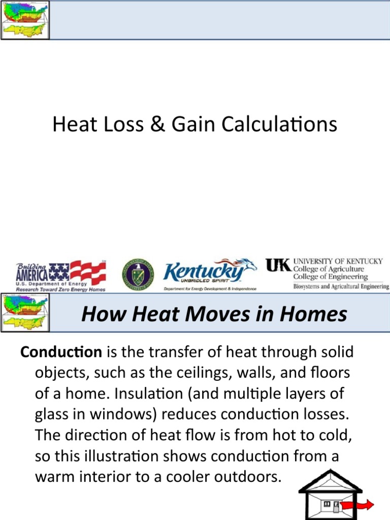 Heat Loss and Gain Calculation Guide | PDF | Heat Transfer | Hvac