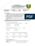 Lembar Soal Pts Kls 8 2017