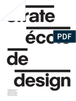 Strate Ecole de Design Brochure