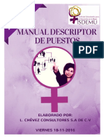 Manual Descriptor de Puestos Isdemu