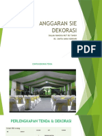 Anggaran Sie Dekorasi Hut 50 THN