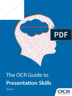 OCR Guide To Presentation Skills