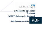 WAST Guide To Self Assessment