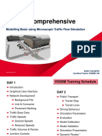 VISSIM Comprehensive: Modelling Basic Using Microscopic Traffic Flow Simulation