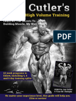 Jay Cutler's High Volume Training
