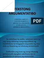 Tekstong Argumentatibo