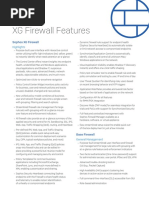 XG Firewall Features