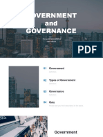Government and Governance: One Point Presentation Wps Office