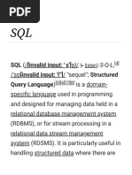 SQL - Wikipedia