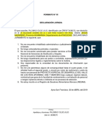 Formato 01 y 02 Declaracion Jurada AST ADM 2
