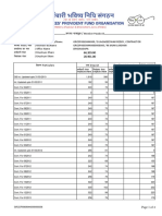 Member Passbook Summary