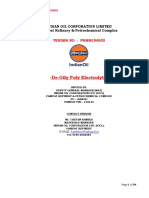 IOCL Tender for De-Oily Poly Electrolyte