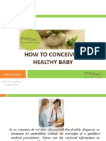 How To Concieve A Healthy Baby