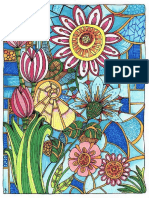 COLORING BOOK Flower Patterns