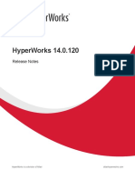 HyperWorks Desktop 14.0.120 ReleaseNotes